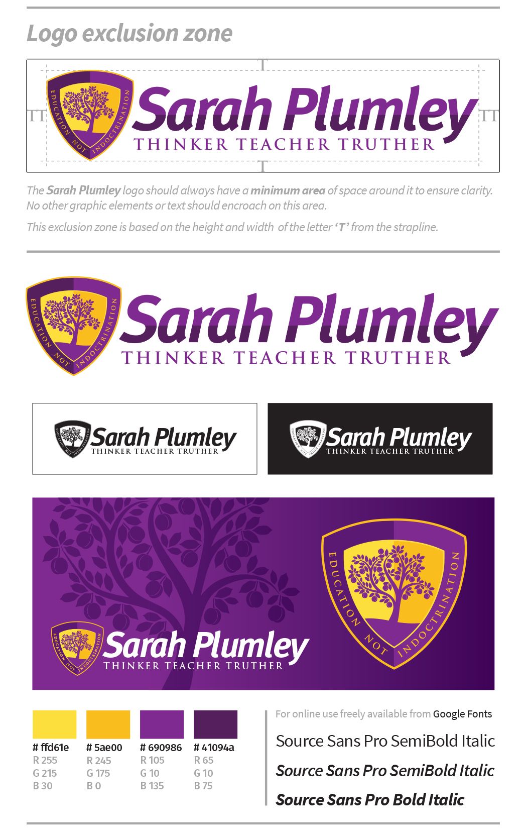 Sarah Plumley Branding